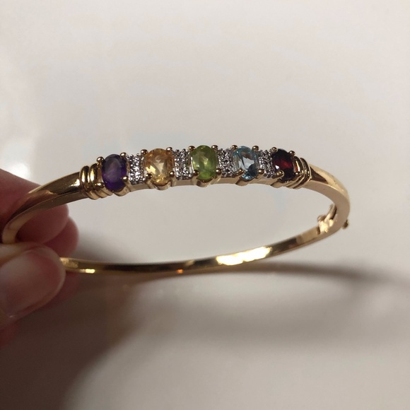 NEW Jewelry.com Gem Bracelet - Picture 1 of 9